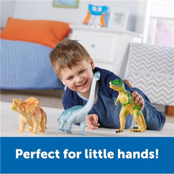 Learning Resources Jumbo Dinosaurs - Toddler Learning Toys, Dinosaurs Toys - Picture 5 of 6